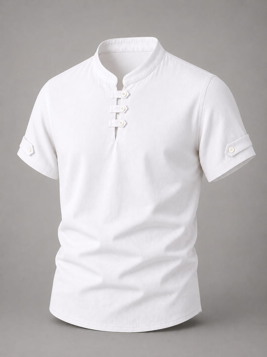 Chic linen t-shirt