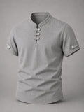 Chic linen t-shirt