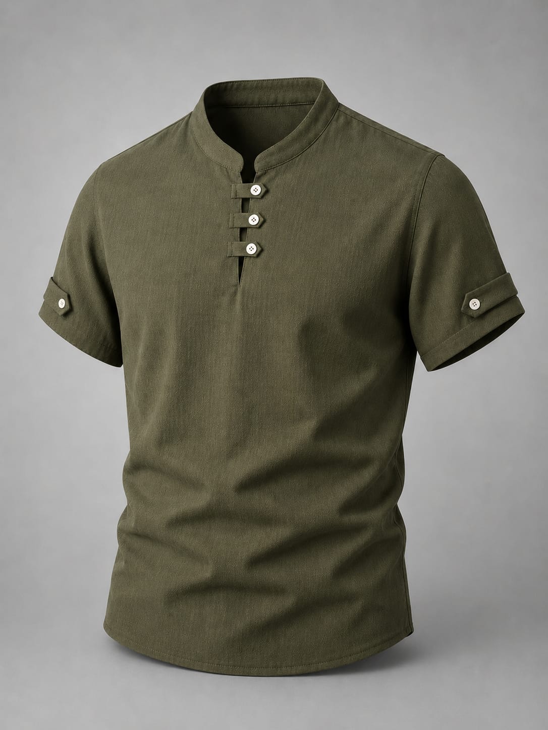 Chic linen t-shirt
